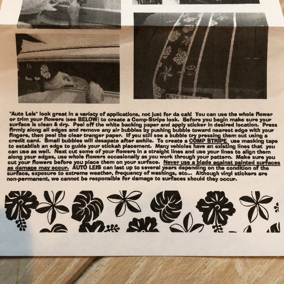 3 NWT -red hibiscus auto leis - Picture 5 of 7